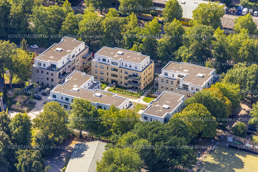 Gelsenkirchen220801821Buer | Luftbild, Neubau Mehrfamilienhäuser Breddestraße, Buer, Gelsenkirchen, Ruhrgebiet, Nordrhein-Westfalen, Deutschland