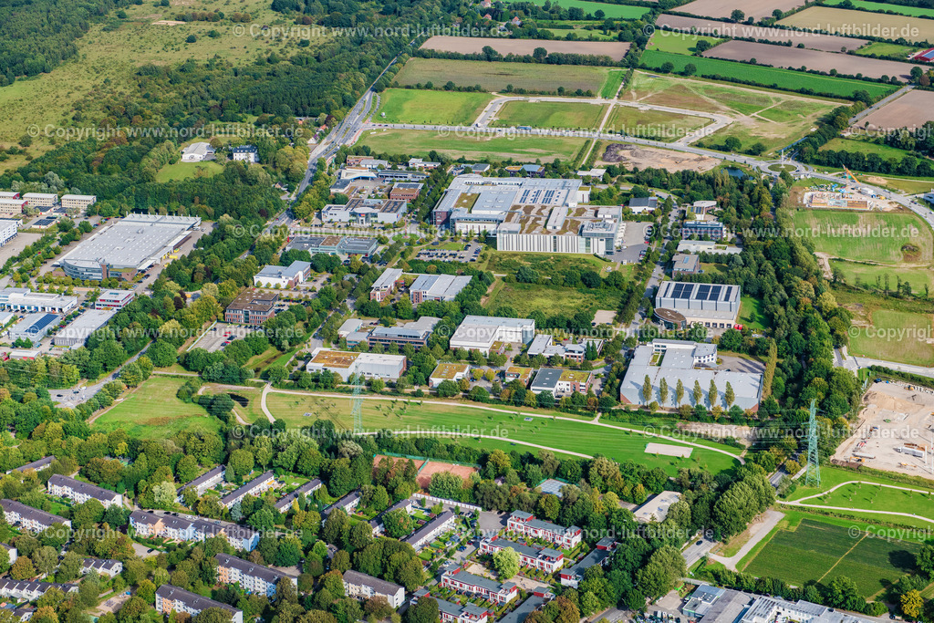 Hamburg_Rahlstedt_Gewerbegebiet_Höltingbaum_ELS_5690250923 | HAMBURG 25.09.2023 Industrie- und Gewerbegebiet " Höltingbaum " in Hamburg Rahlstedt, Deutschland. // Industrial and commercial area "Hoeltingbaum" in Hamburg Rahlstedt, Germany. Foto: Martin Elsen