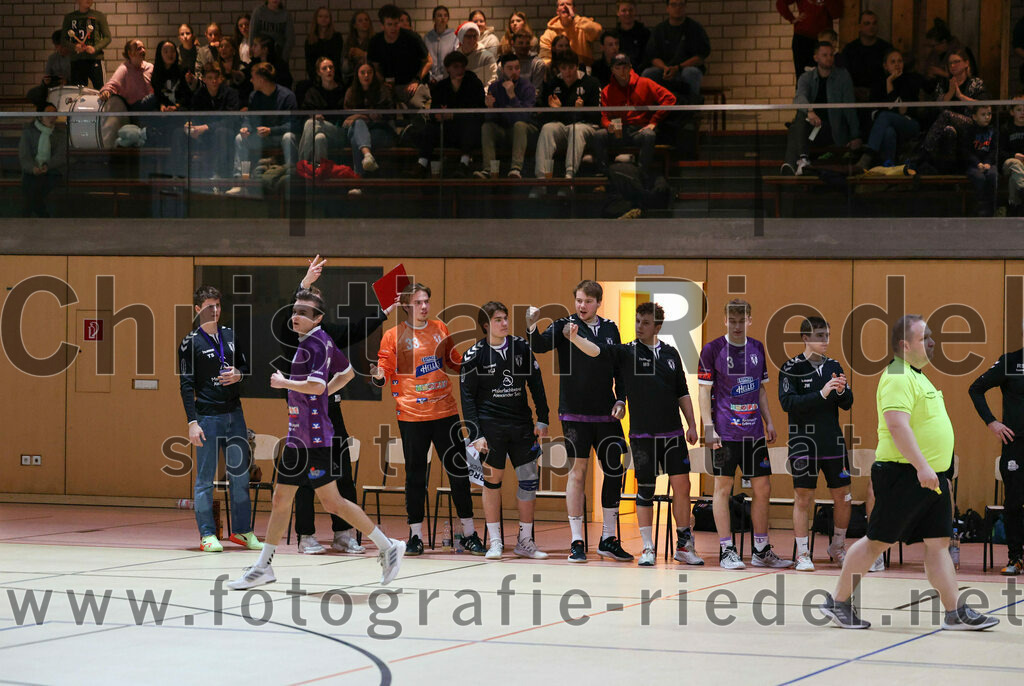 2023-12-09_050_SpVgg_Altenerding_gegen_TSV_Indersdorf | Erding, Deutschland, 09.12.2023:
Handball, Bezirksoberliga Männer 2023 / 2024, 10. Spieltag, SpVgg Altenerding gegen TSV Indersdorf, Endergebnis: 42:25

Foto: Christian Riedel / fotografie-riedel.net