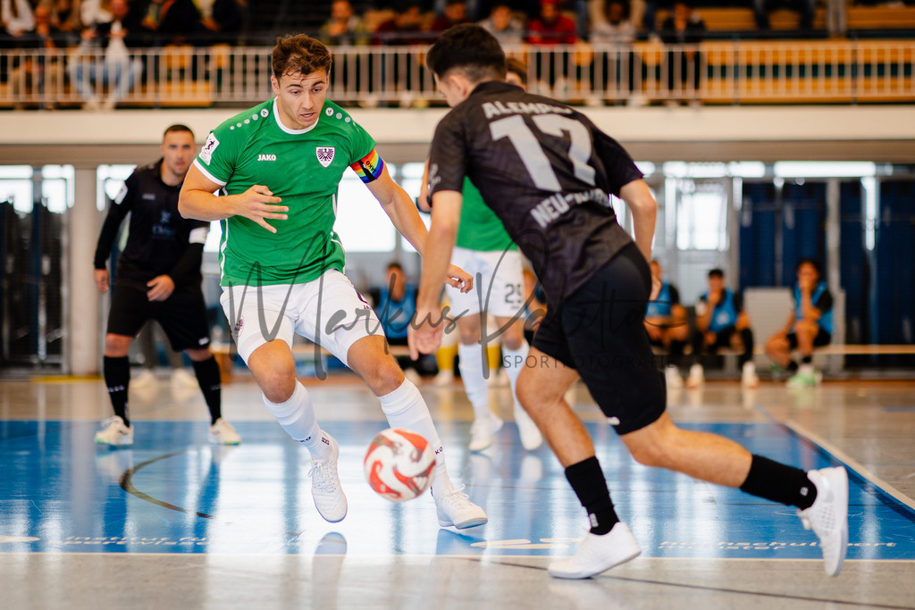 Futsal-Bundesliga, Saison 2025/2026, 4. Spieltag: SC Preußen Münster - SV Pars Neu-Isenburg | Futsal-Bundesliga, Saison 2025/2026, 4. Spieltag, SC Preußen Münster empfängt SV Pars Neu-Isenburg in der Universitäts-Sporthalle in Münster. Foto: sportfotografie.ms | Markus Paletta - Realisiert mit Pictrs.com