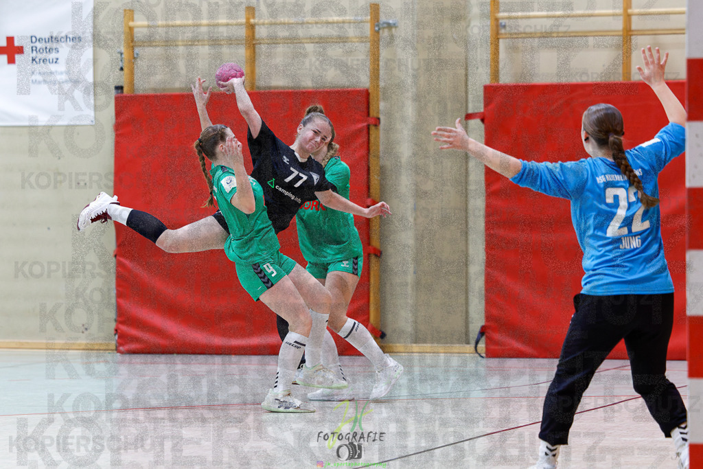 2024-10-19_231 | Jugendbundesliga B-Jugend weiblich; HSG Kleenheim/Langgöns - Longericher SC am 19.10.2024 in Oberkleen (Weidig-Halle) - Realisiert mit Pictrs.com