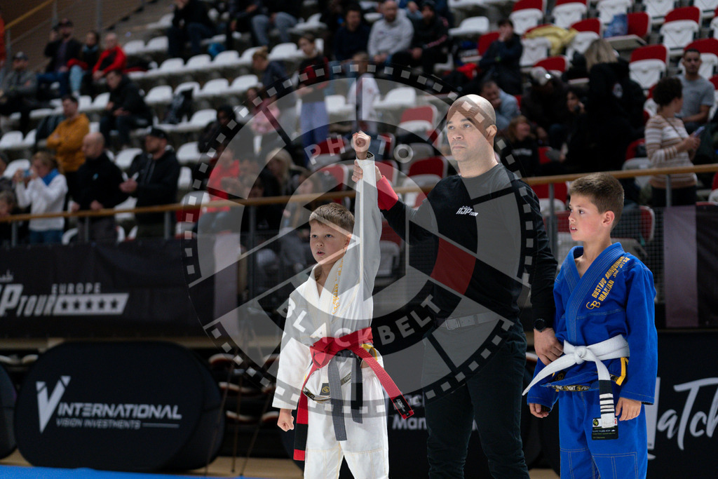 20241012PBB0268 | Athletes compete during the AJP Tour Europe Continental Jiu-Jitsu Youth Championship on October 12, 2024, in Almere near Amsterdam, Netherlands. © Chiara Dazi / photoblackbelt