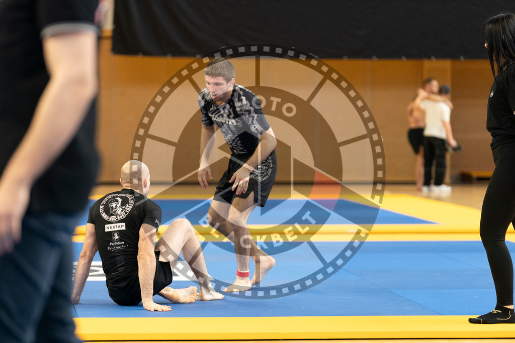 20240316PBB0311 | Athletes compete during the ADCC Eastern European Open grappling Competition in Poznan, Poland, on March 16, 2024.