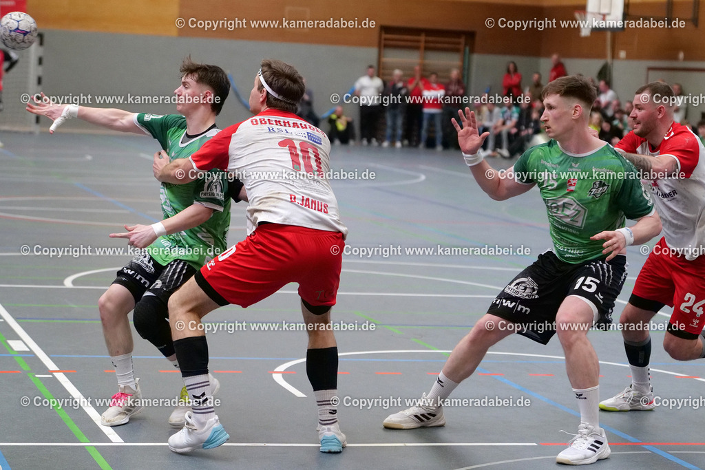 Handball : Verbandsliga Herren: TB Oberhausen - RW Oberhausen  am 12.04.2026 in Oberhausen. | Handball : Verbandsliga Herren: TB Oberhausen - RW Oberhausen  am 12.04.2026 in Oberhausen. - Realisiert mit Pictrs.com