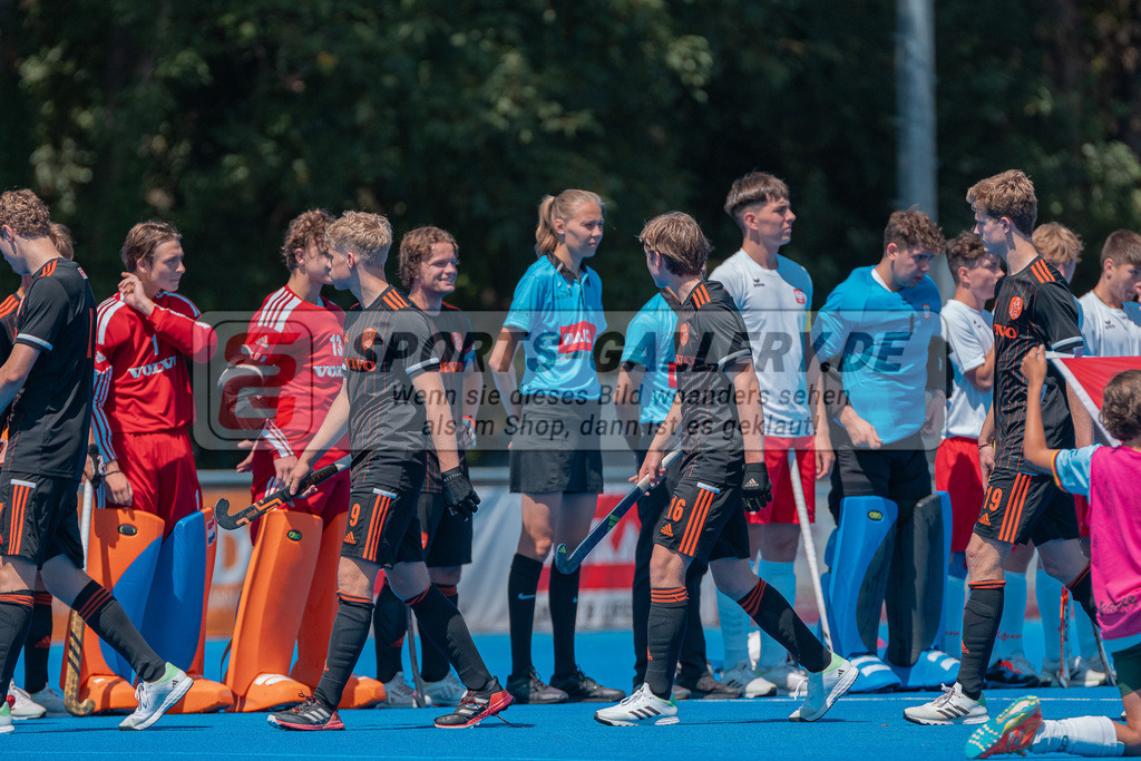 HK_20230710_100490 | Euro Hockey MU18 Netherland - Poland Championship Girls &amp; Boys am 10.7.2023 CHTC , Krefeld ,