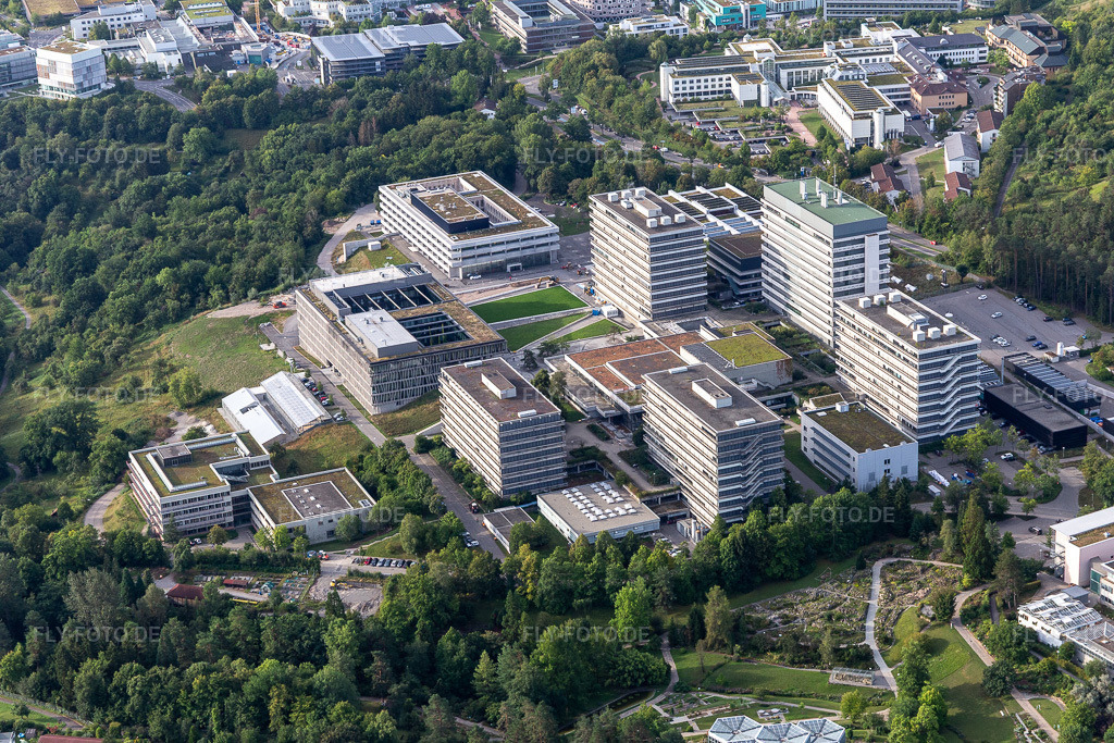 Luftbild: Uni Tübingen in Tübingen im Bundesland Baden-Württemberg in Deutschland. Foto: IMG_008483.jpg vom 27.08.2020 durch Werner Riehm/FLY-FOTO.de