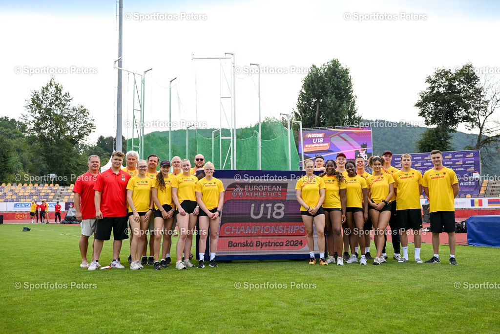 U18 EM - Tag 0_18 | U18-EM am 17.07.2024 in Banska BrysticaFoto: DLV/Kai Peters - Realisiert mit Pictrs.com