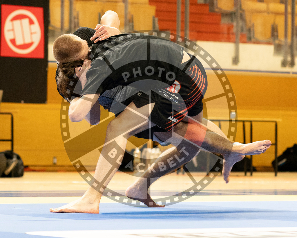 20240316PBB2566 | Athletes compete during the ADCC Eastern European Open grappling Competition in Poznan, Poland, on March 16, 2024.