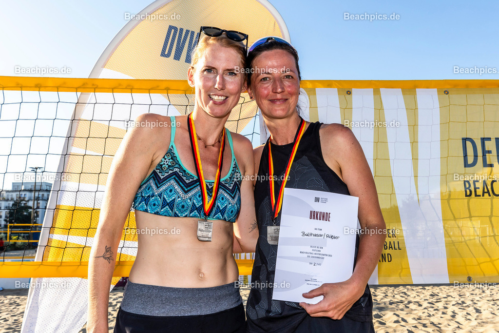 2023-00086465-DSBM-Deutsche-Senioren-Beach-Meisterschaft | Siegerehrung Platzierte DSBM 2023