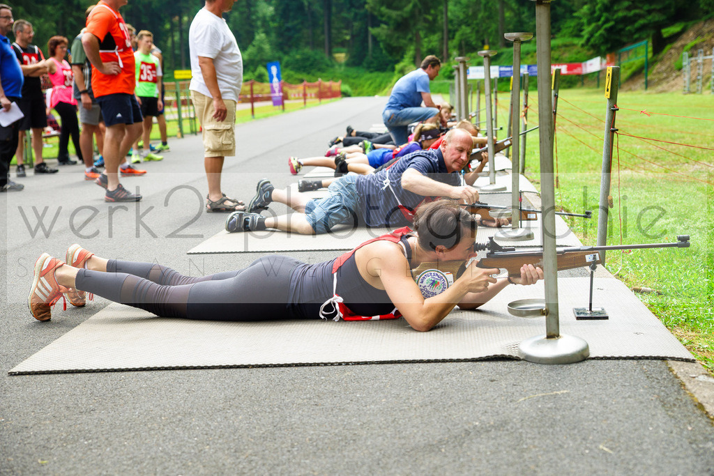 Tag Biathlon Scheibe-Alsbach | TAG BIATHLON am 10. Juni 2018 auf der Biathlonanlage "Am Rußtiegel" in Scheibe-Alsbach