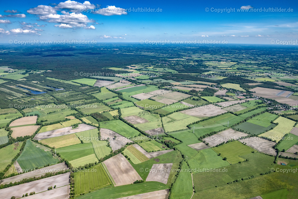 Hasenmoor_ELS_7864030622 | HASENMOOR 03.06.2022 Ortsansicht der Straßen und Häuser der Wohngebiete in Hasenmoor im Bundesland Schleswig-Holstein, Deutschland. // Town View of the streets and houses of the residential areas in Hasenmoor in the state Schleswig-Holstein, Germany. Foto: Martin Elsen