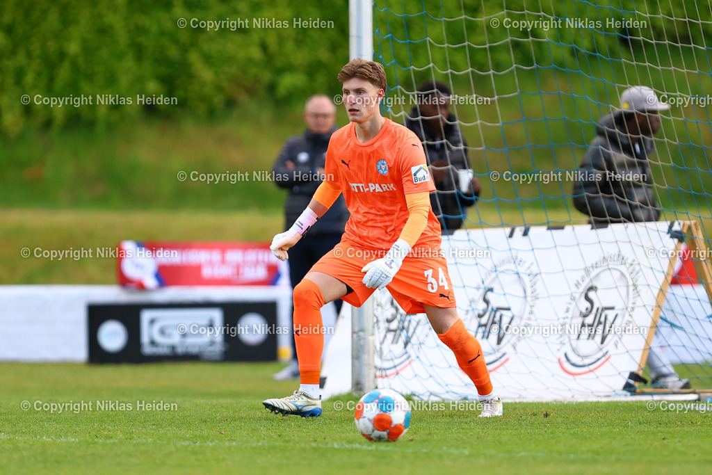 NH_JFVLübeckU19_HolsteinKielU19_SHFVLandespokal_14052026 | #34 Konstantin Kaiser (Holstein Kiel U19)Fußball I Junioren I SHFV-Landespokal (A-Junioren) I Saison 2025-2026 I Finale I JFV Lübeck U19 - Holstein Kiel U19 I 14.05.2026 I Uwe-Seeler-Fußball-Park