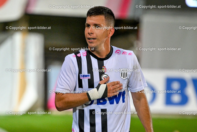 AUT, RLM, SPG LASK Amateure Ooe vs SPG WSC Hogo Hertha / FC Wels | 29.09.2023, Voestalpine Stadion Pasching, AUT, RLM, SPG LASK Amateure Ooe vs SPG WSC Hogo Hertha / FC Wels, im Bild Peter Michorl (Lask Amateure OOE)