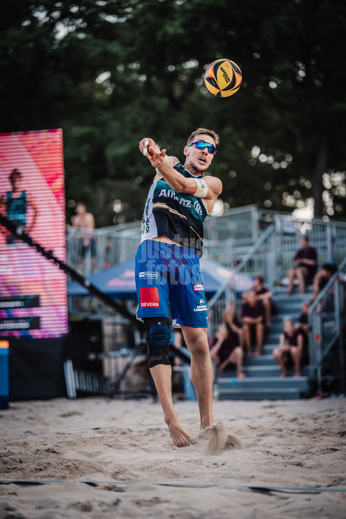 Beachvolleyball | Männer | Deutsche Meisterschaften 2025 Timmendorfer Strand | 04.09.2025 | David Poniewaz