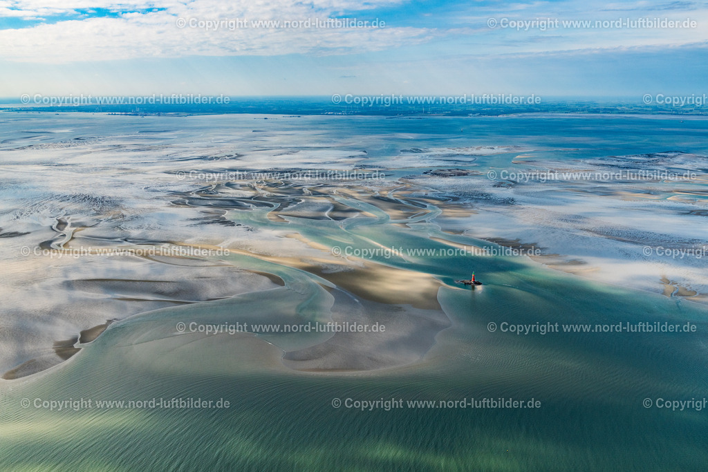 Hohe_Weg_Leuchtturm_Wattenmeer_Aussenweser_ELS_2585140918 | BUTJADINGEN 14.09.2018 Wattenmeer der Nordsee- Küste in Butjadingen im Bundesland Niedersachsen, Deutschland. // Wadden Sea of North Sea Coast in Butjadingen in the state Lower Saxony, Germany. Foto: Martin Elsen