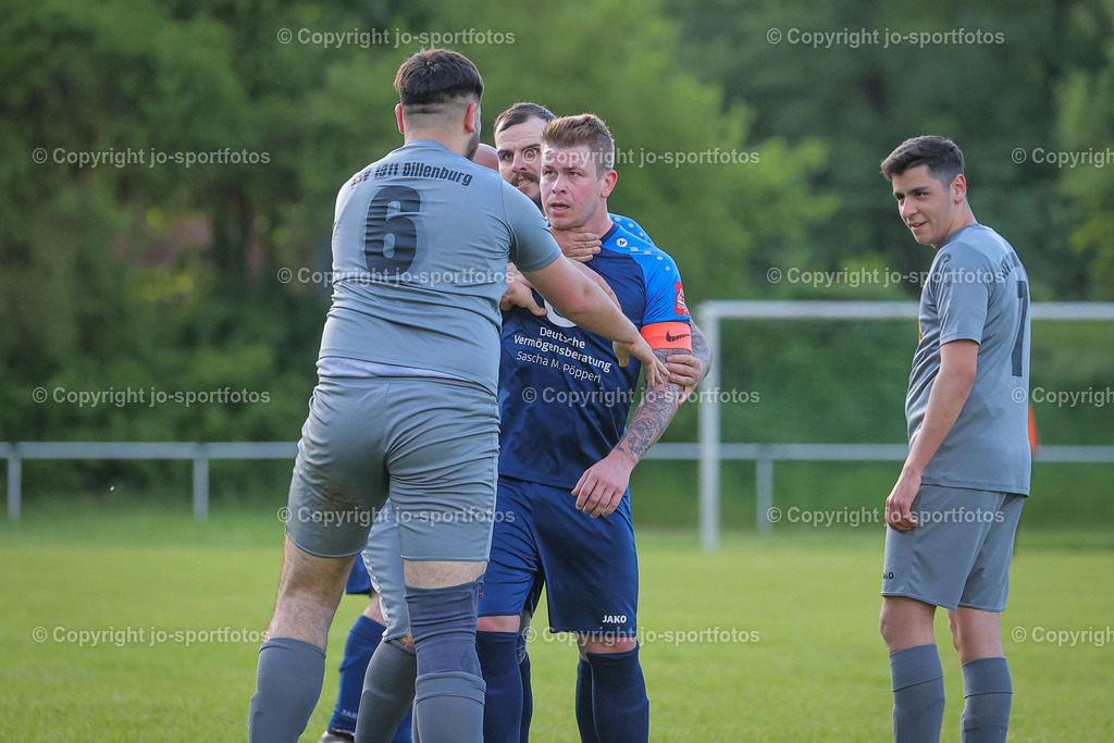 BQ3I5498 | 17.05.2023; Kreisliga C Dillenburg; Rasenplatz Dillenburg; SSV Dillenburg II - FSV Nanzenbach; Ergebnis: 2:2 (0:1)