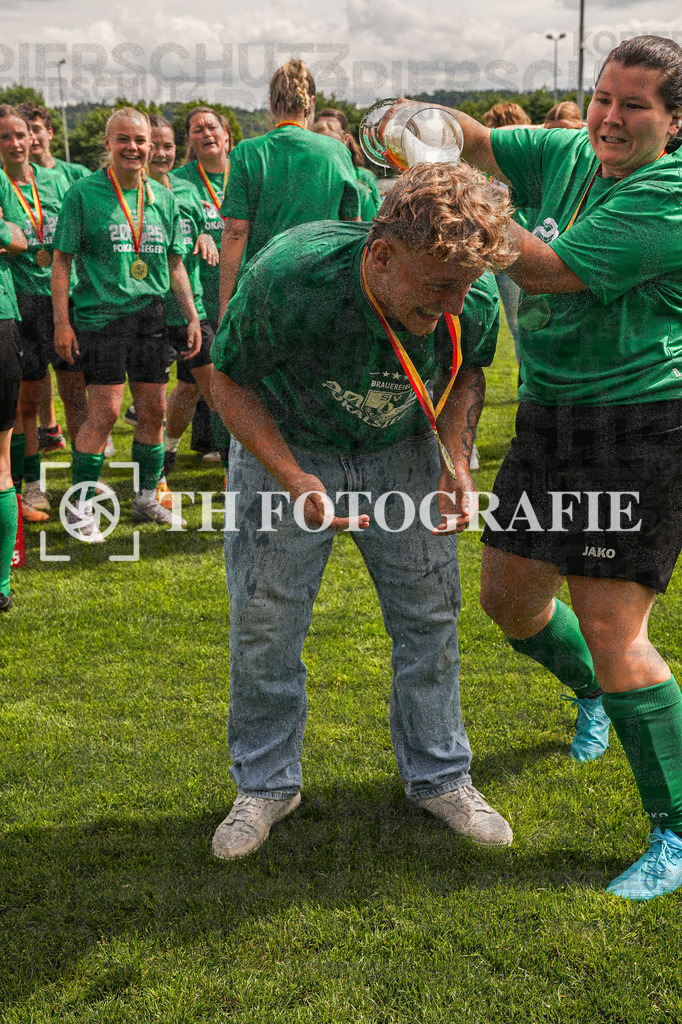 GER, FC Hauingen - SV Waldhaus, Frauen-Fussball, Rothaus Bezirkpokal, Finale, Saison 2024/2025, 29.05.2025 | GER, FC Hauingen - SV Waldhaus, Frauen-Fussball, Rothaus Bezirkpokal, Finale, Saison 2024/2025, 29.05.2025Foto: TH Fotografie/Alessio Bosco