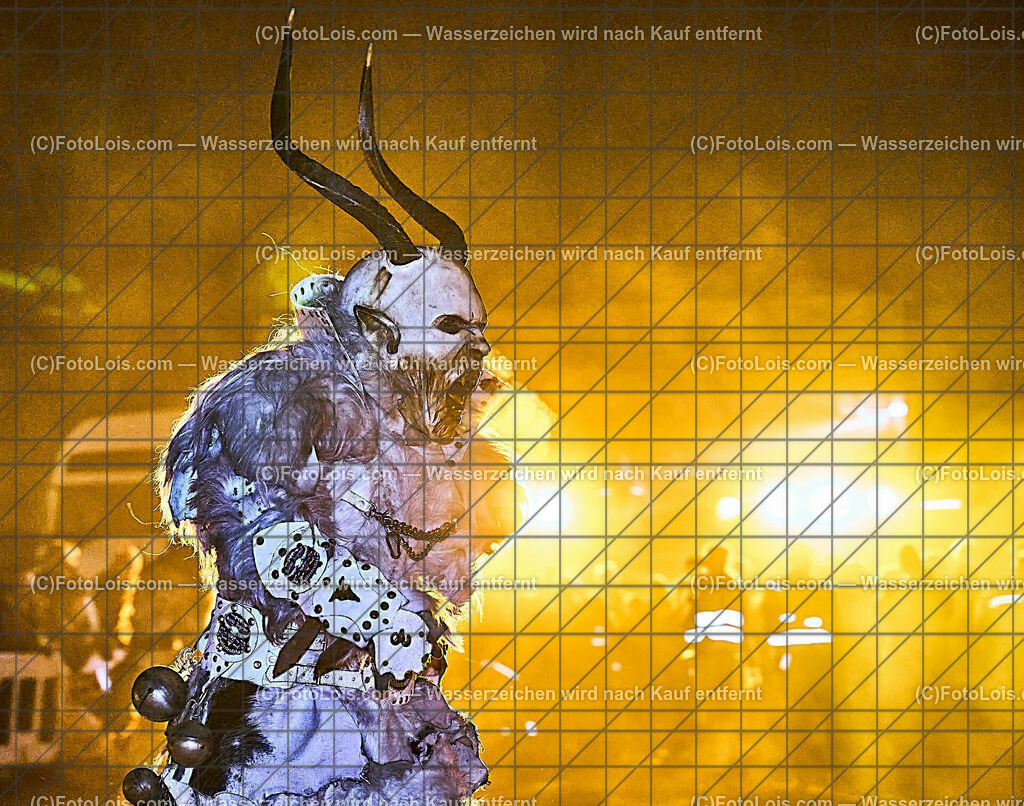 ALP8053_PerchtengruppenTreffen Gaming | (C)FotoLois.com, Alois Spandl. Perchtengruzppentreffen in Gaming am Badparkplatz, Fr 5. Januar 2024.