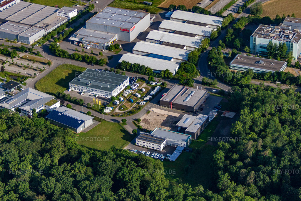 Luftbild: Möbel Rieger Logistikzentrum Reutlingen und Dosteba GmbH im Ortsteil Jettenburg in Kusterdingen im Bundesland Baden-Württemberg in Deutschland. Foto: IMG_67688.jpg vom 09.06.2014 durch Werner Riehm/FLY-FOTO.deDosteba GmbH
