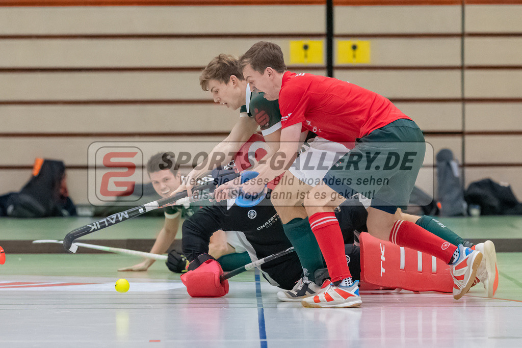 HK_20230108_102413 | 1. Bundesliga ( Halle ) Herren Crefelder HTC - Uhlenhorst Mülheim am 8.1.2023 Crefelder HTC  ( CHTC ), Krefeld , Henrik Mertgens ( Uhlenhorst Mülheim #13 )