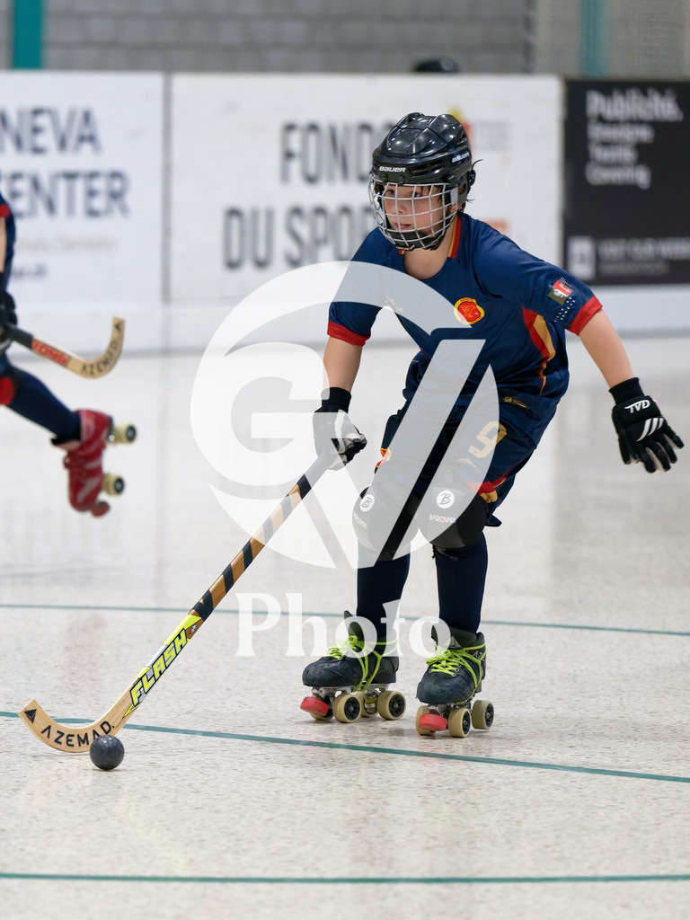 U15  - Geneve RHC v Montreux HC  |  during the U15  match between Geneve RHC and Montreux HC  at Centre sportif de la queue d'arve in Geneve, Switzerland