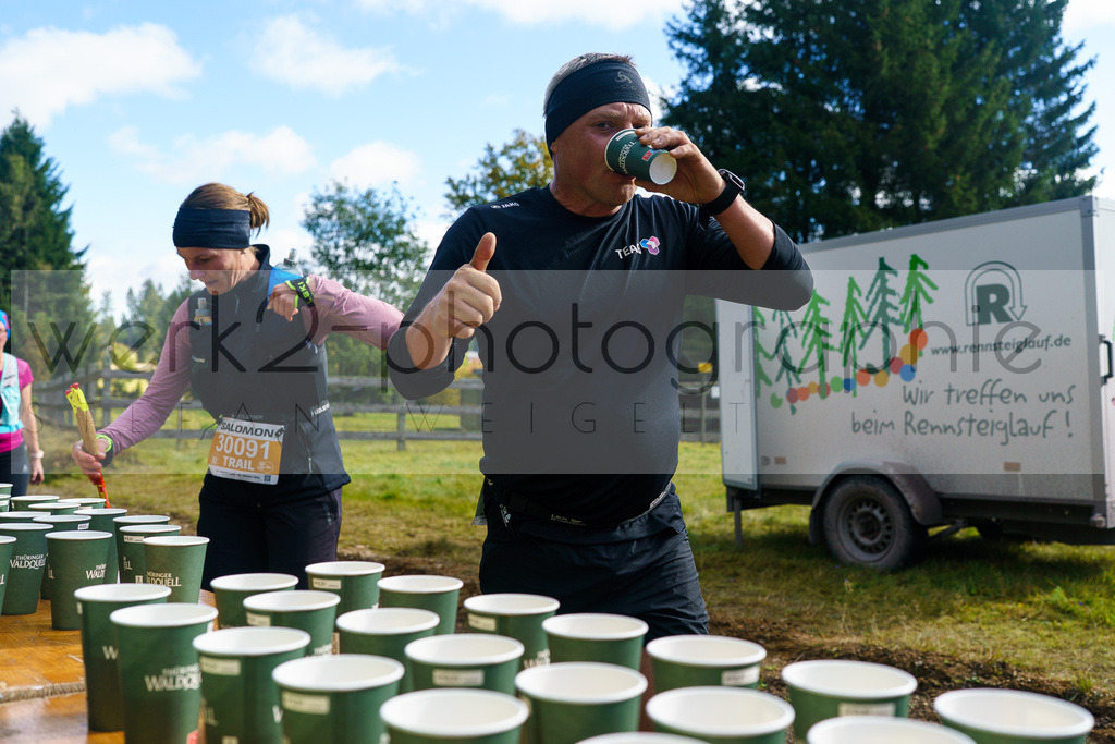 Herbstlauf 2024 | Rennsteig-Herbstlauf von Neuhaus am Rennweg nach Masserberg am 6. Oktober 2024