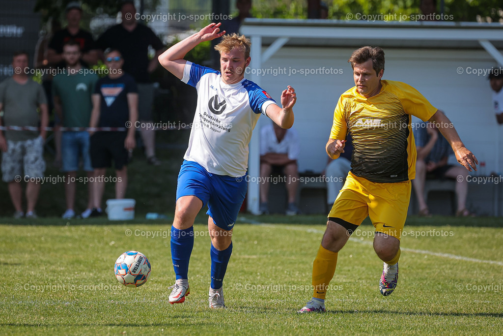 BQ3I6912 | 11.06.2023; Relegation Rückspiel zur Kreisliga A Dillenburg; Rasenplatz Sinn; SG Sinn/Hörbach - SSV Wissenbach; Ergebnis 2:1 (1:0)