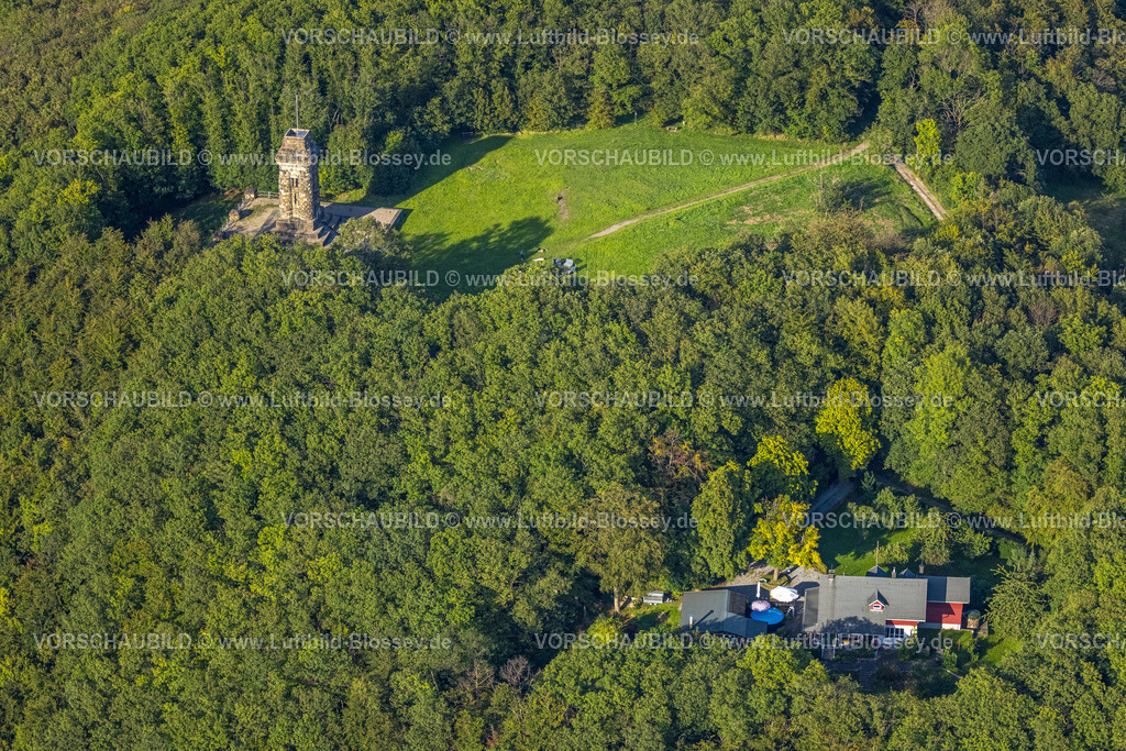Hagen230903376 | Luftbild, Bismarckturm, Forsthaus Kanzlerweg, Wehringhausen, Hagen, Ruhrgebiet, Nordrhein-Westfalen, Deutschland