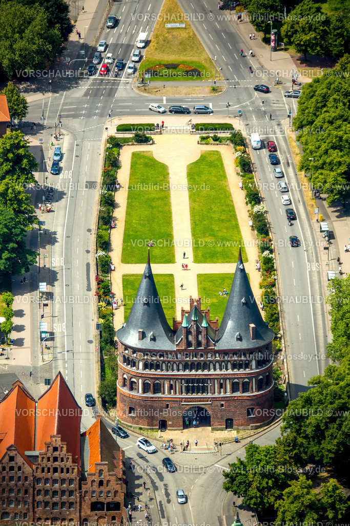 Luebeck15069221 | Hostentor, Holstein-Tor, spätgotisches Stadttor, Wahrzeichen von Lübeck,,  Lübeck, Lübecker Bucht, Hansestadt, Schleswig-Holstein, Deutschland