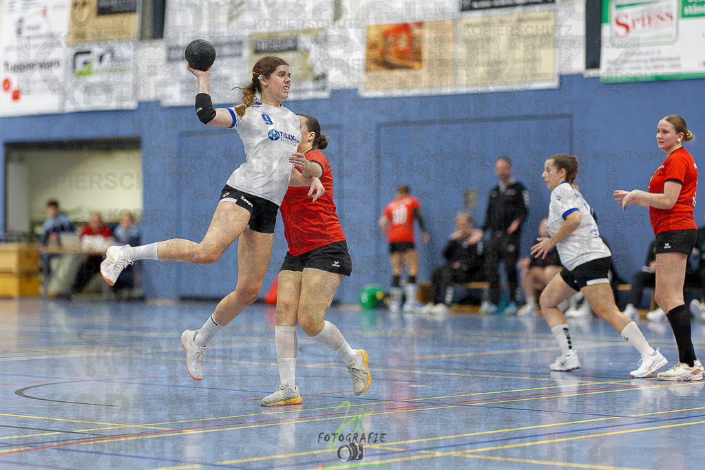 Frauen 2. Bezirksklasse; SG Rechtenbach - HSG Linden II | Frauen 2. Bezirksklasse; SG Rechtenbach - HSG Linden II am 16.11.2025 in Rechtenbach (Sporthalle Rechtenbach)Photo © 2025 - Jörg Heinrich - Realisiert mit Pictrs.com