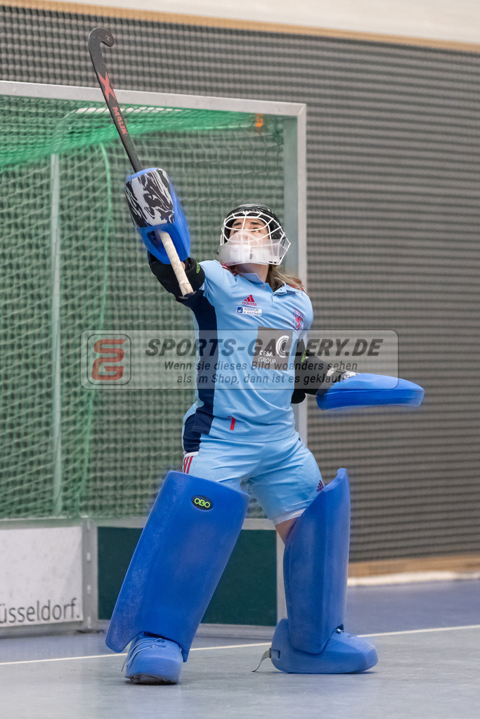 HK_20221203_101794 | 1. Bundesliga ( Halle ) Damen Düsseldorfer HC -  Bonner THV am 3.12.2022 Düsseldorfer HC, Düsseldorf , Nathalie Kulbatzki ( Torfrau Düsseldorfer HC #1 )
