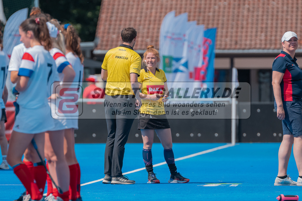 HK_20230710_2-29 | Euro Hockey WU18 France - Germany Championship Girls &amp; Boys am 10.7.2023 CHTC , Krefeld ,