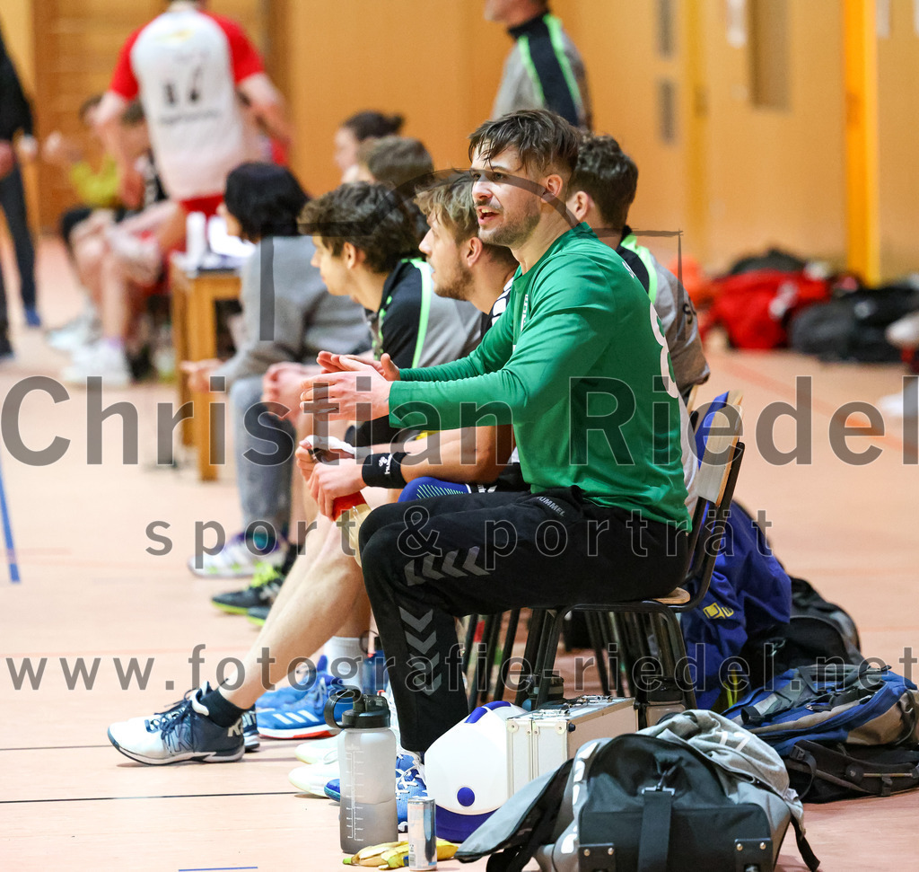 2023-01-21_105_SpVgg_Altenerding_gegen_SC_Eching | Erding, Deutschland, 21.01.2023:
Handball, Bezirksoberliga Männer 2022 / 2023, 12. Spieltag, SpVgg Altenerding gegen SC Eching, Endergebnis: 29:34

Torwart Robin Jahn (SC Eching, #87)

Foto: Christian Riedel / fotografie-riedel.net