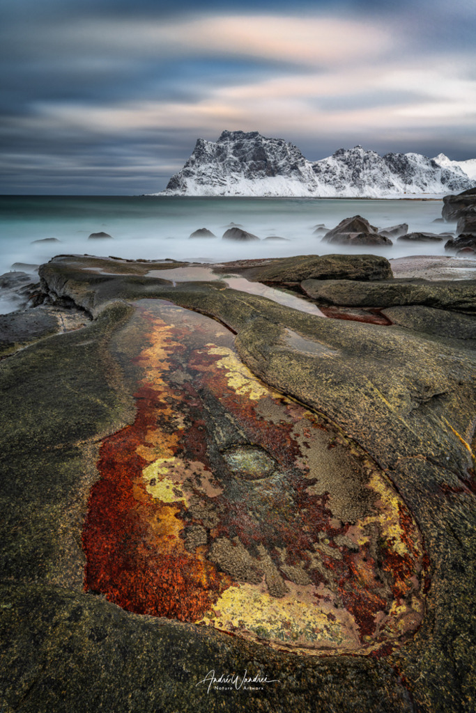 Bunte Formen am Strand | Andre Wandrei - Nature Artworx - Realisiert mit Pictrs.com