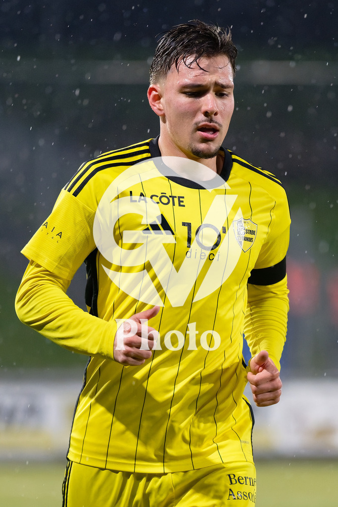 dieci Challenge League - FC Stade Nyonnais v Etoile Carouge FC |  during the dieci Challenge League match between FC Stade Nyonnais and Etoile Carouge FC at Centre sportif de Colovray in Nyon, Switzerland