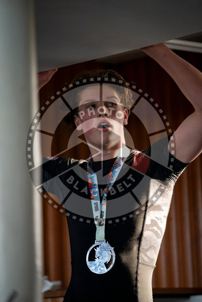 20240309PBB7339 | Fighters compete during the International Luta Livre (ILLCS) Spring Championship in Hannover, Germany, on March 9, 2024.