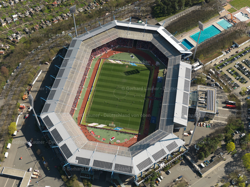 3199283 | Grundig Stadion, Easy credit Stadion, ehemaliges Max Morlock Stadion . Derby Spiel 1.FCN-Bayern München am 09.04.2011