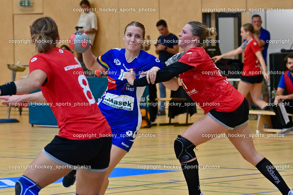 SC Ferlach Damen vs. WAT Atzgersdorf 3.9.2022 | #8 Kolundzic Hena, #10 Fister Petra, #81 BOHNEN Alina