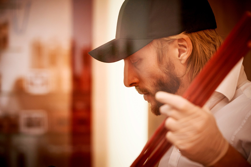 Zuckerl Werkstatt Wien | Wien, Austria - February 26, 2015: Zuckerlwerkstatt Wien; Porträt vom Inhaber Christian Mayer. - Realisiert mit Pictrs.com