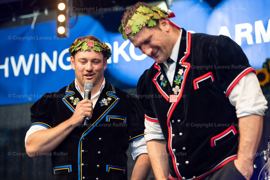 Schwingen -  ESAF Empfang Schwingerkönig 2025 | Maienfeld, 3.9.25, Schwingen - ESAF Empfang Schwingerkönig.
