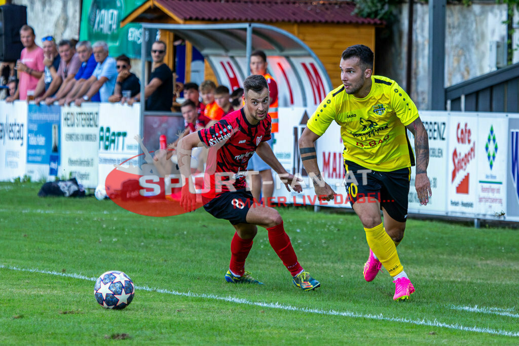 Kärntner Liga | Kärntner Liga ATUS Ferlach - ASKÖ Köttmannsdorf am 02.09.2023 in Ferlach
(Sportplatz), Austria, (Photo by Ernst Krawagner sport-fan.at) - Realisiert mit Pictrs.com
