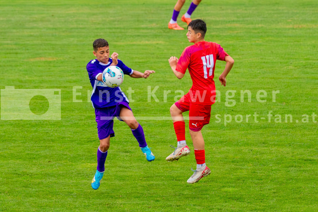 Fußball, Entwicklungsspiele der KFV-Auswahl  | Fußball, Entwicklungsspiele der KFV-Auswahl , KFVU14 am 05.09.2024 in Spittal (Stadion Landskron), Austria, (Photo by Ernst Krawagner sport-fan.at) - Realisiert mit Pictrs.com