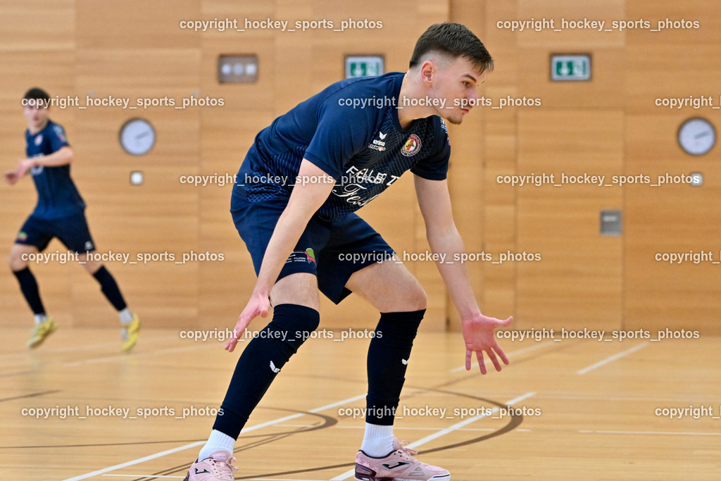 LPSV-Kärnten vs. FUTSAL versli.at Klagenfurt | #11 Armin Majanovic LPSV-Kärnten, LPSV-Kärnten vs. FUTSAL versli.at Klagenfurt, LPSV-Kärnten vs. FUTSAL versli.at Klagenfurt am 01.02.2026 in Villach (Ballspielhalle St. Martin), Austria, (Photo by Bernd Stefan)