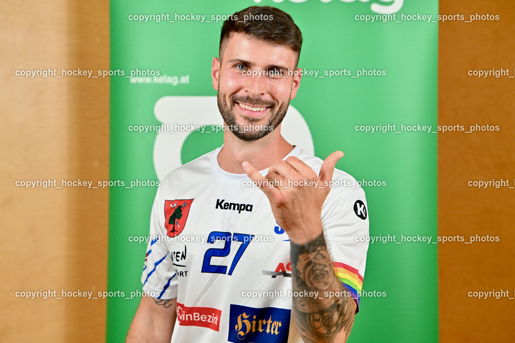 SC Ferlach Media Day | #27 Pernovsek Luka, SC Ferlach Media Day, SC Ferlach Media Day am 19.08.2024 in Ferlach (Ballspielhalle Ferlach), Austria, (Photo by Bernd Stefan)