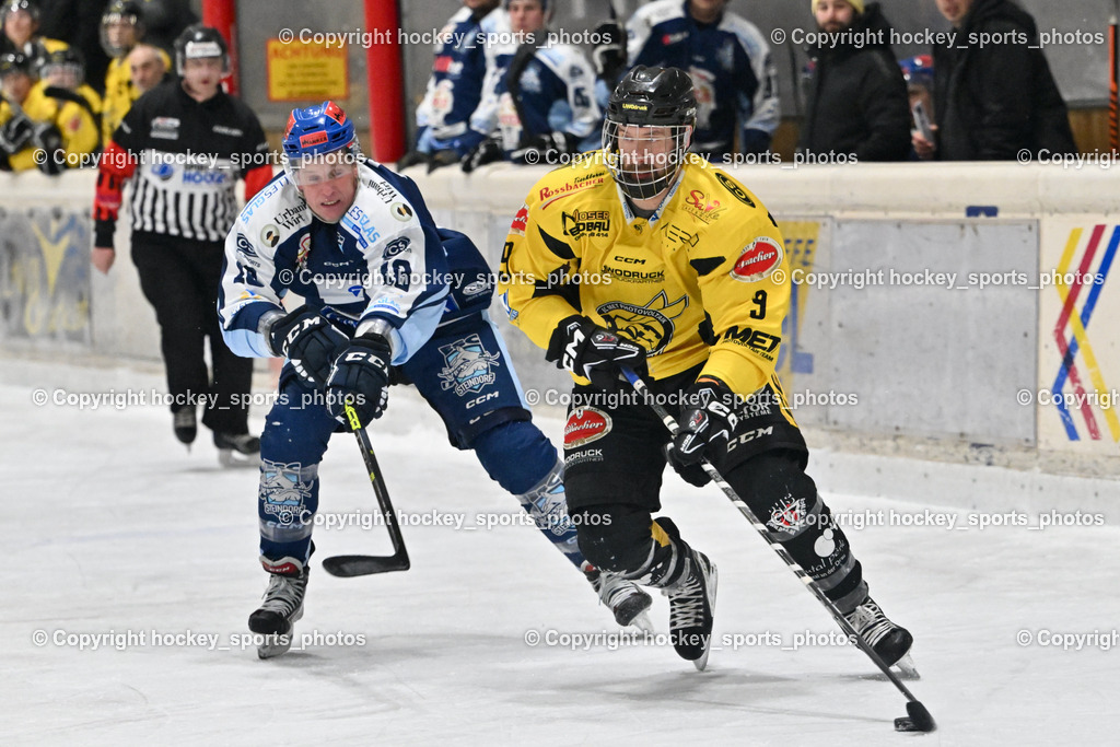 EC Spittal Hornets vs. ESC Steindorf 10.2.2024 | #18 Pewal Martin, #9 Essmann Kevin