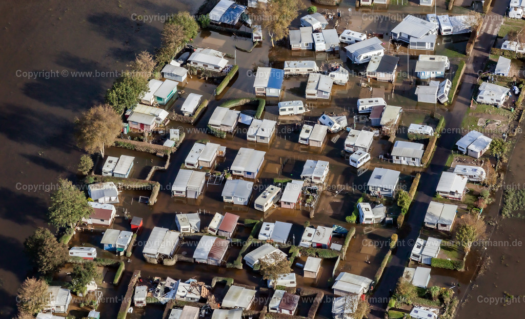 PLB_6406mod_Camping_Damp-Sued | LUFTBILD. Campingplatz  " Dorotheenthal " vom Ostseesturm überflutet. - Realisiert mit Pictrs.com