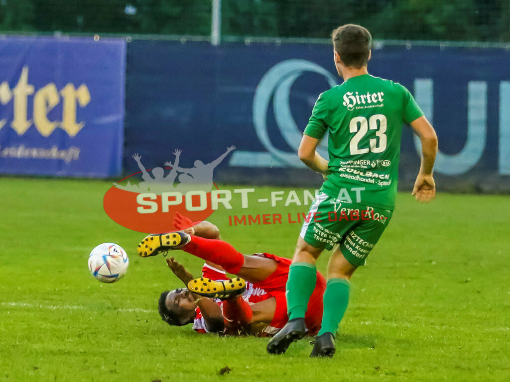 FC KAC - FC Lendorf Kärntner Liga | FC KAC - FC Lendorf am 26.08.2022 in Klagenfurt
(Sportplatz), AUSTRIA, (Photo by Ernst Krawagner sport-fan.at),  - Realisiert mit Pictrs.com