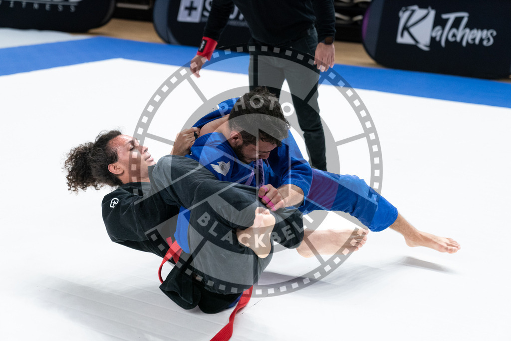 20241012PBB3245 | Athletes compete during the AJP Tour Europe Continental Jiu-Jitsu Professional Championship on October 12, 2024 in Almere near Amsterdam, Netherlands. © Chiara Dazi / photoblackbelt