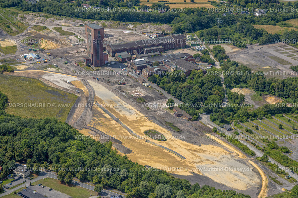 Hamm250702539West | Luftbild, CreativRevier Hamm mit Hammerkopfturm an der ehemaligen Zeche Bergwerk Ost Heinrich Robert, Stadtbezirk Herringen, Hamm, Ruhrgebiet, Nordrhein-Westfalen, Deutschland