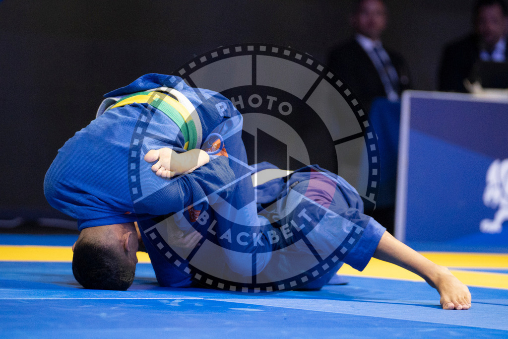 20240119PBB1698 | Fighters compete during the IBJJF European Championship in Paris, France, on January 19, 2024.